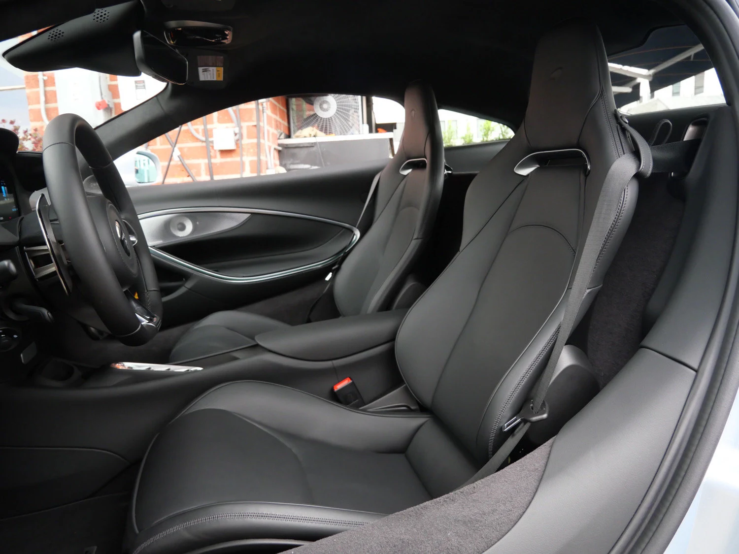 2026 McLaren Artura interior, seats, Carbon Black