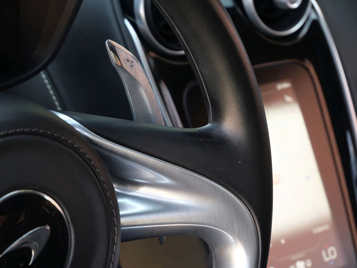 2023 McLaren GT interior, Jet Black