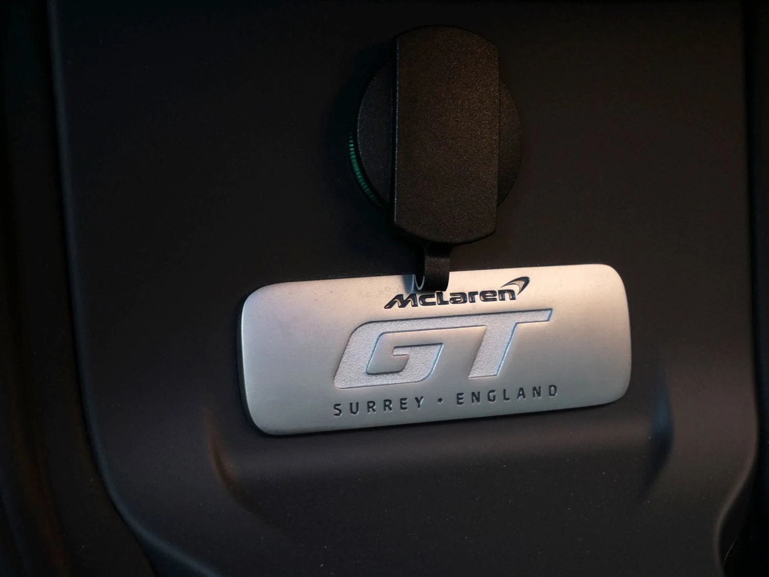2023 McLaren GT interior, Jet Black