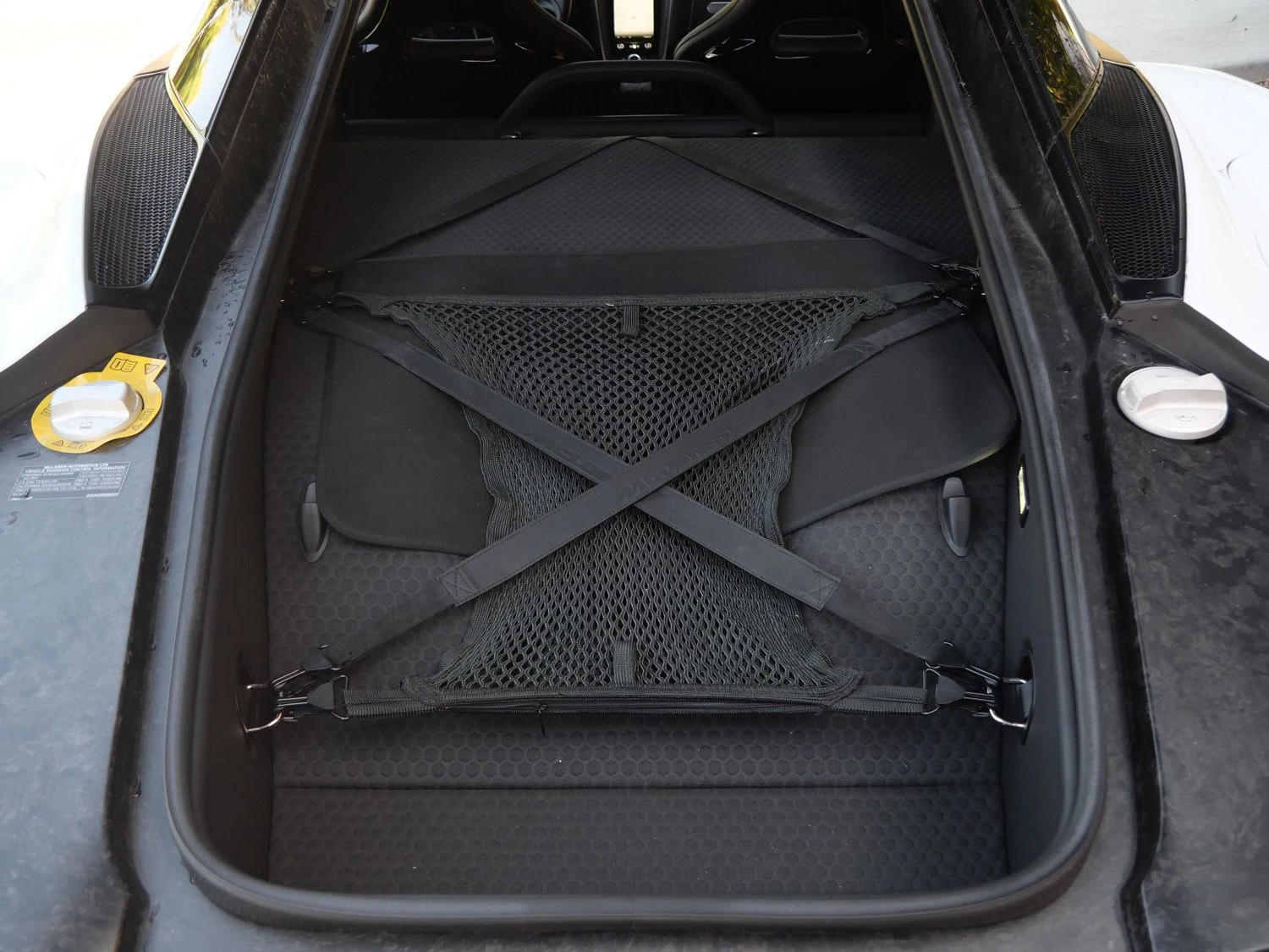 2023 McLaren GT trunk