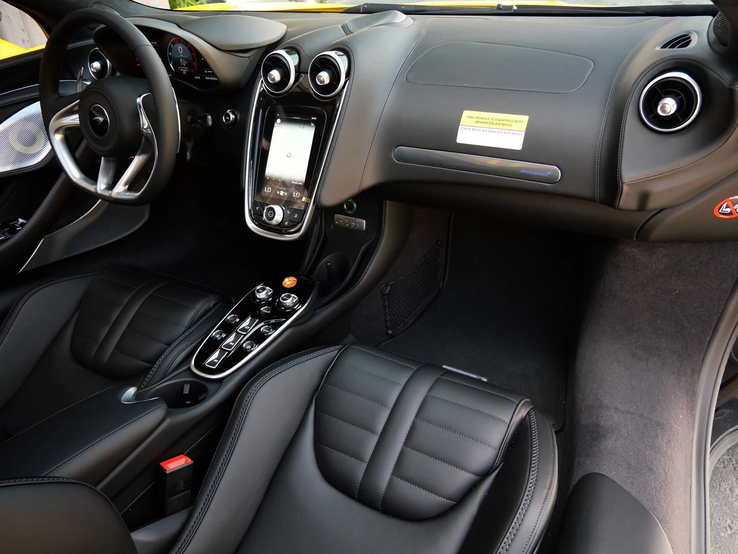2026 McLaren GTS interior, Black