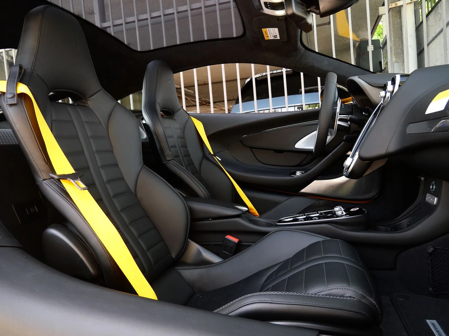 2026 McLaren GTS interior, seats, Black
