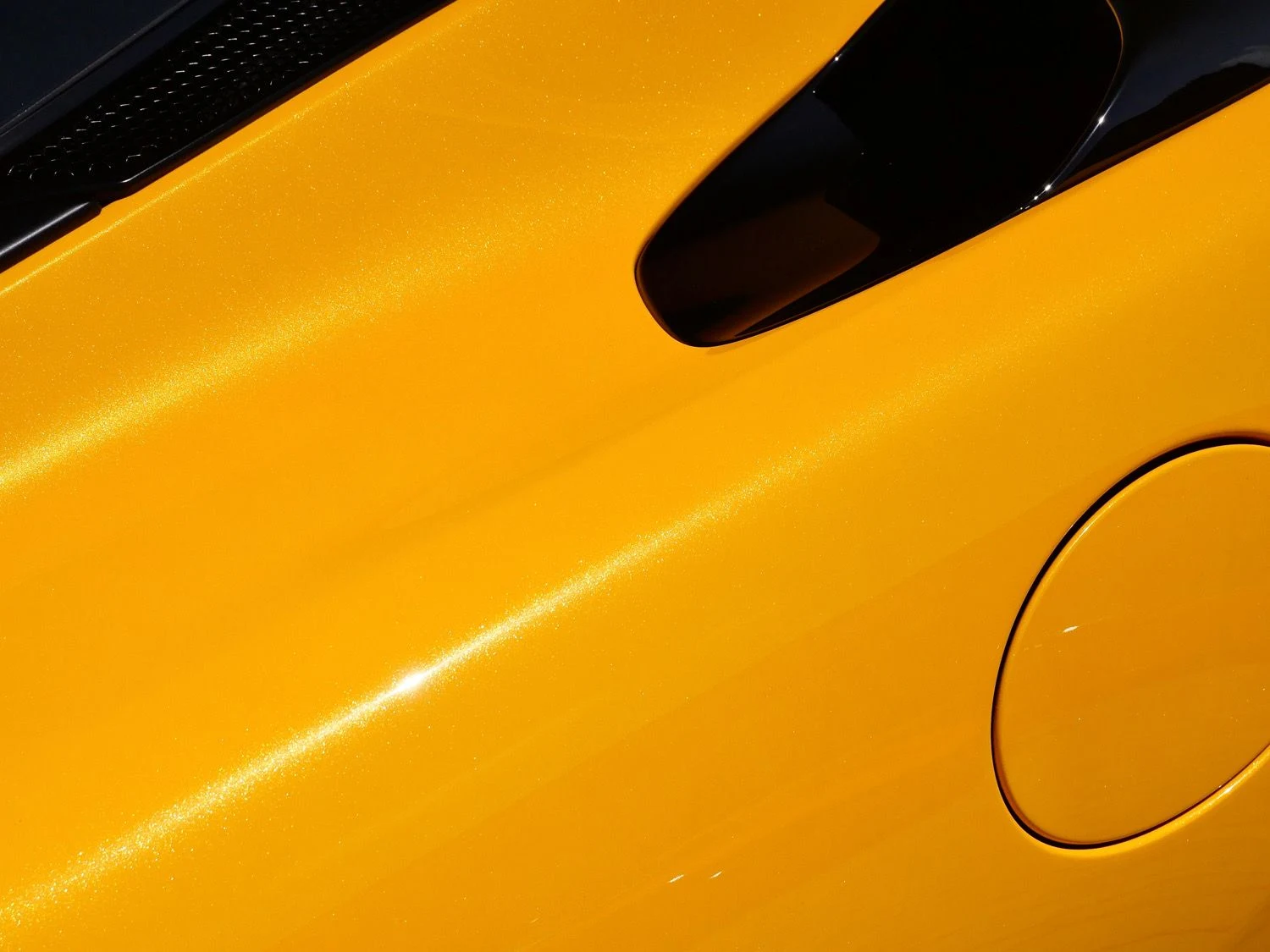 2026 McLaren GTS, side profile, Yellow