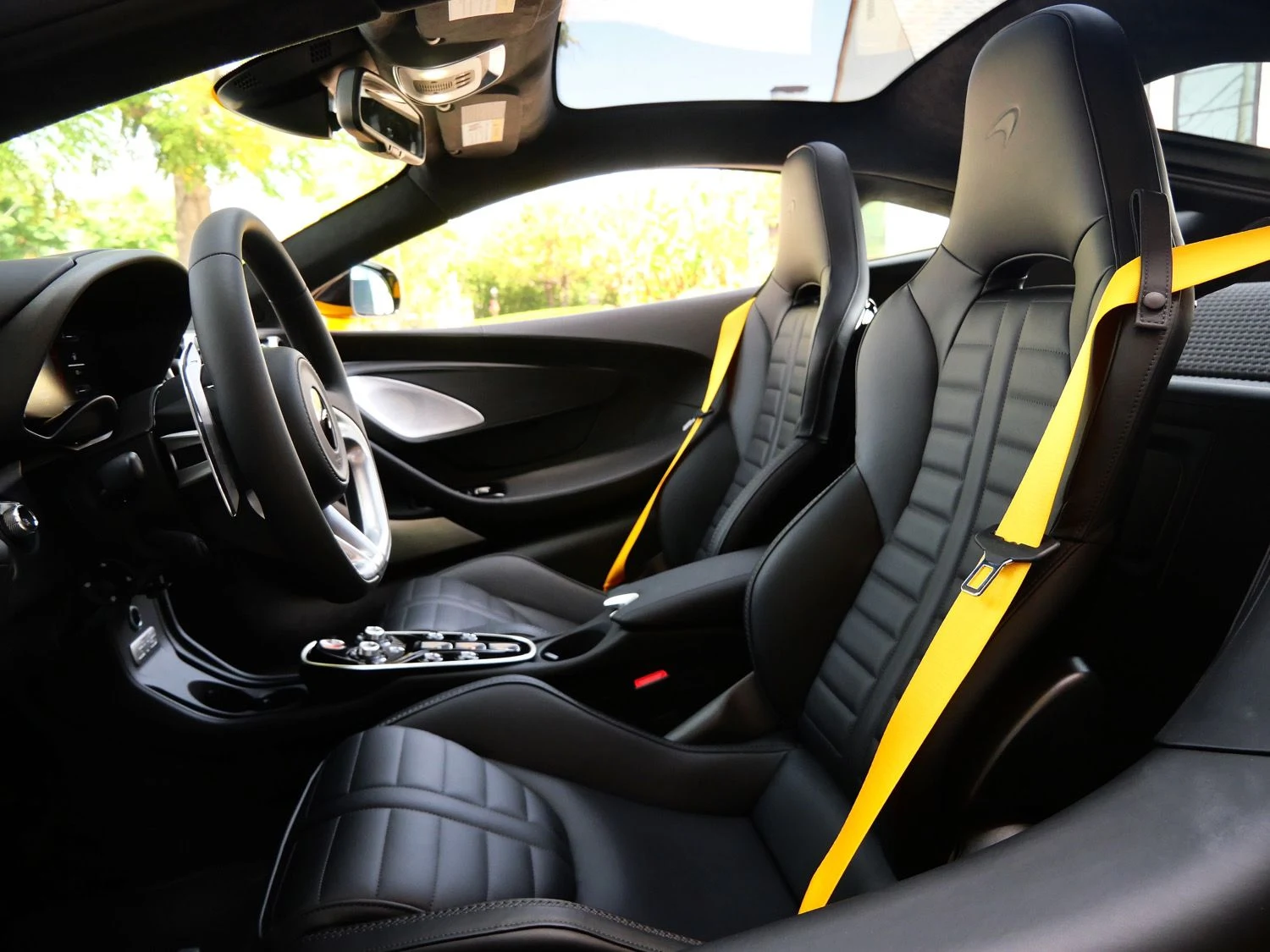 2026 McLaren GTS interior, seats, Black