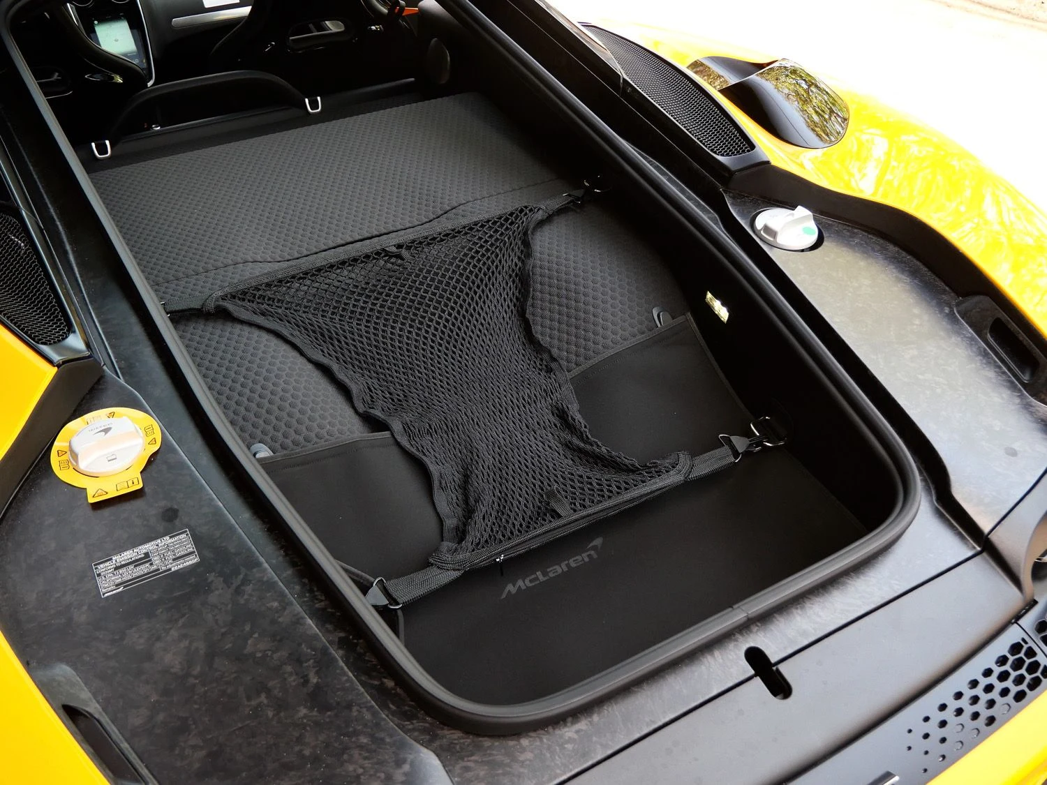 2026 McLaren GTS trunk