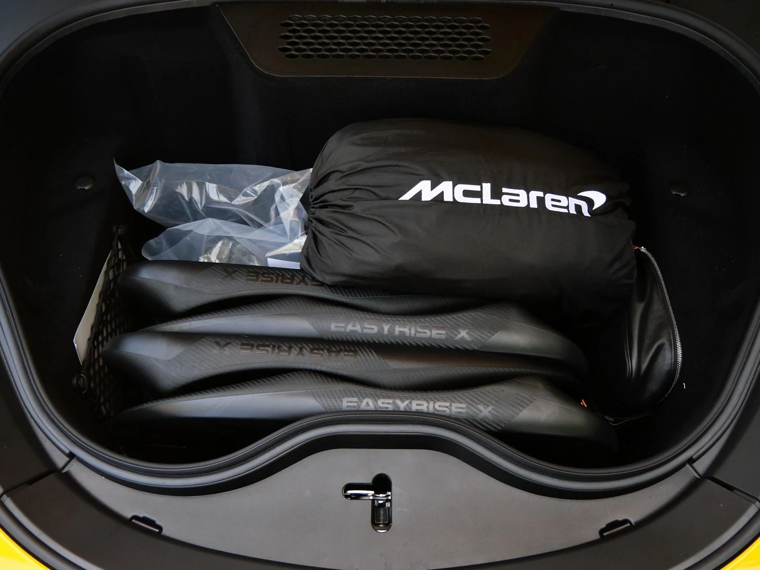 2026 McLaren GTS trunk