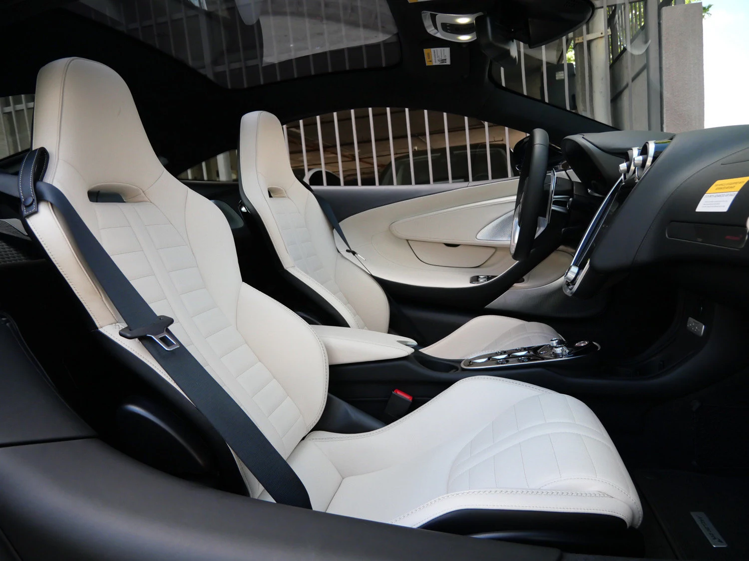 2026 McLaren GTS interior, seats, Porcelain