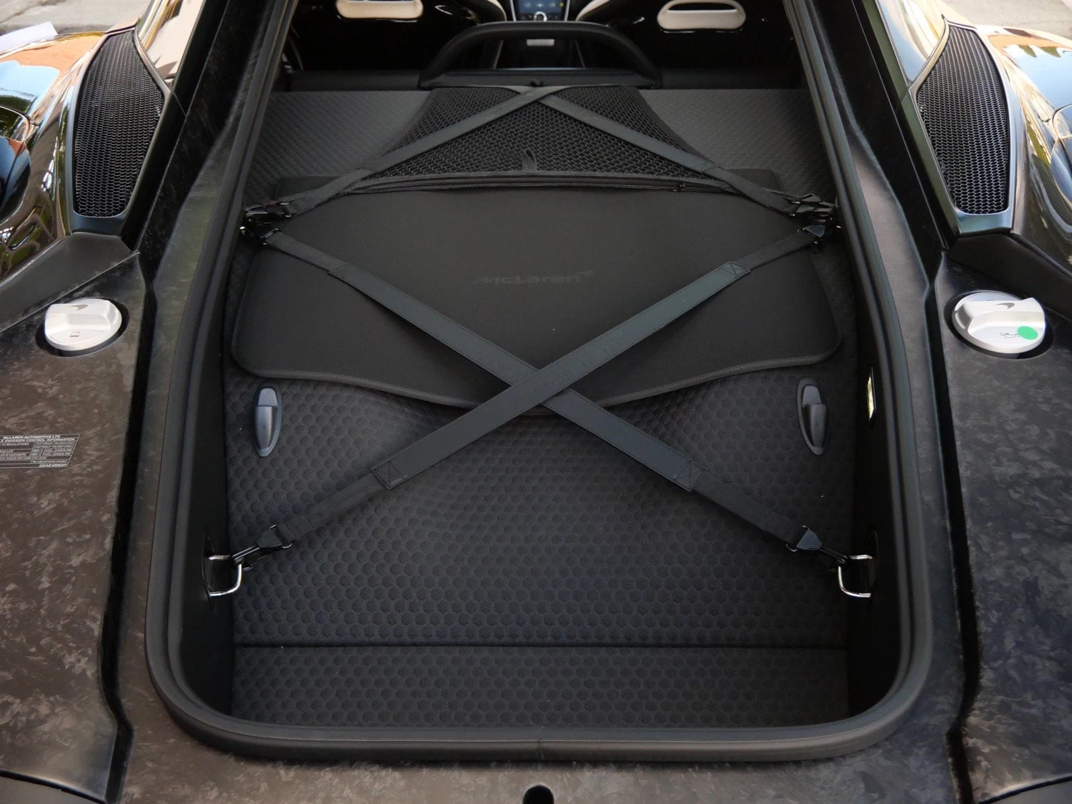 2026 McLaren GTS trunk