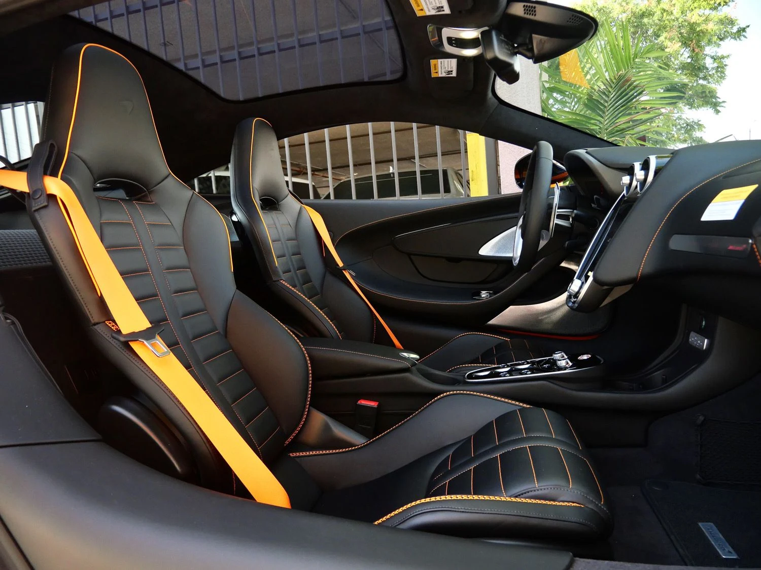 2027 McLaren GTS interior, seats, Black