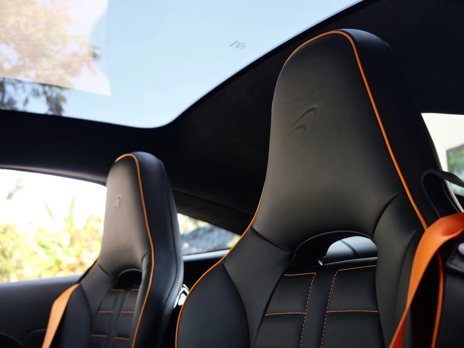 2027 McLaren GTS interior, seats, Black
