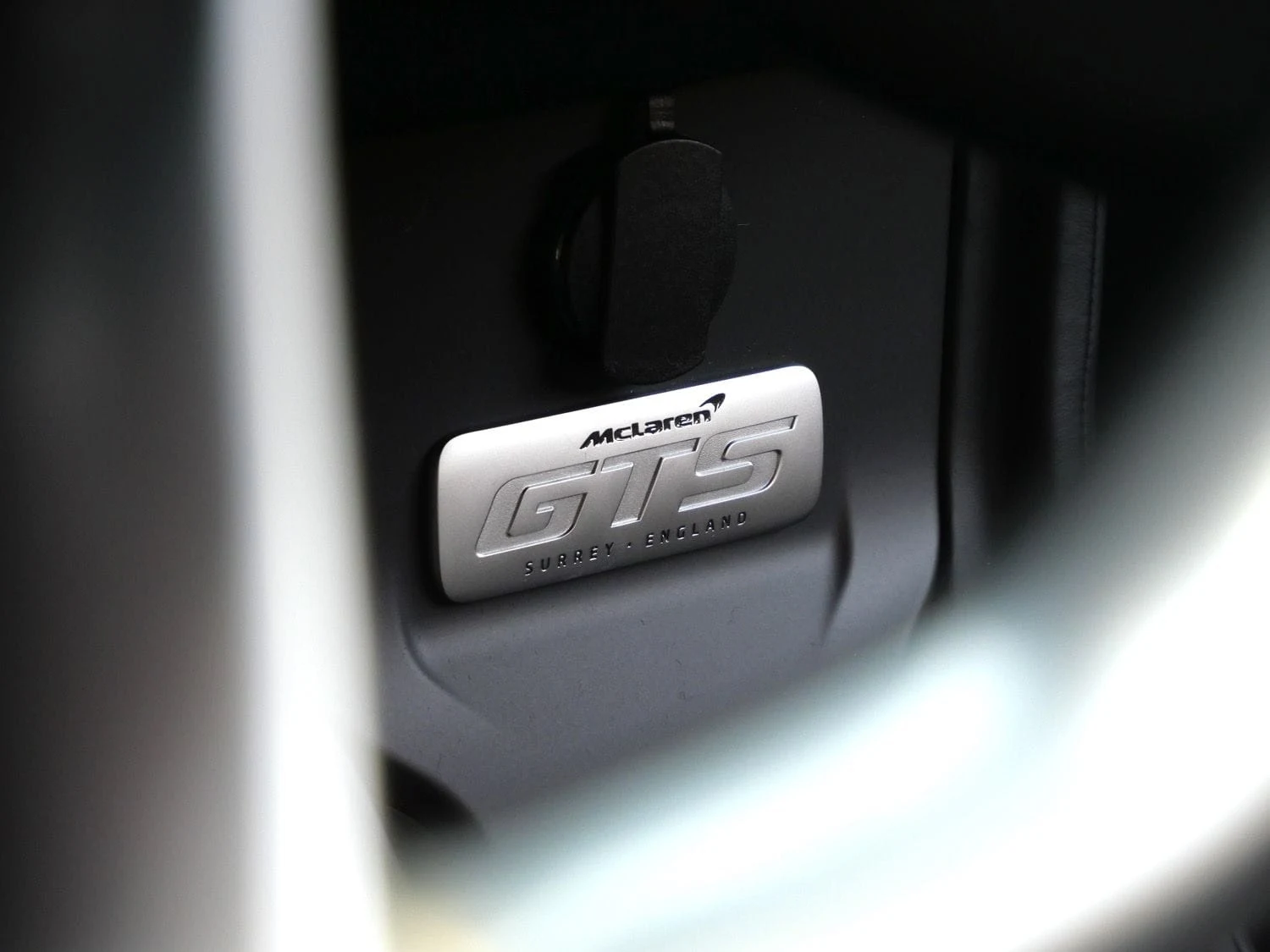 2027 McLaren GTS interior, Black