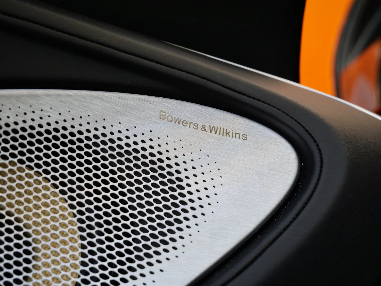 2027 McLaren GTS interior, door sill, Black