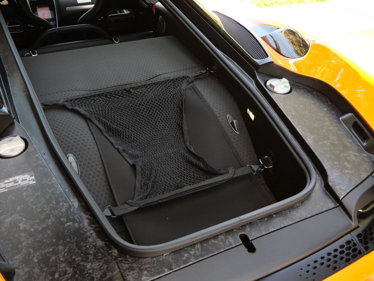 2027 McLaren GTS trunk