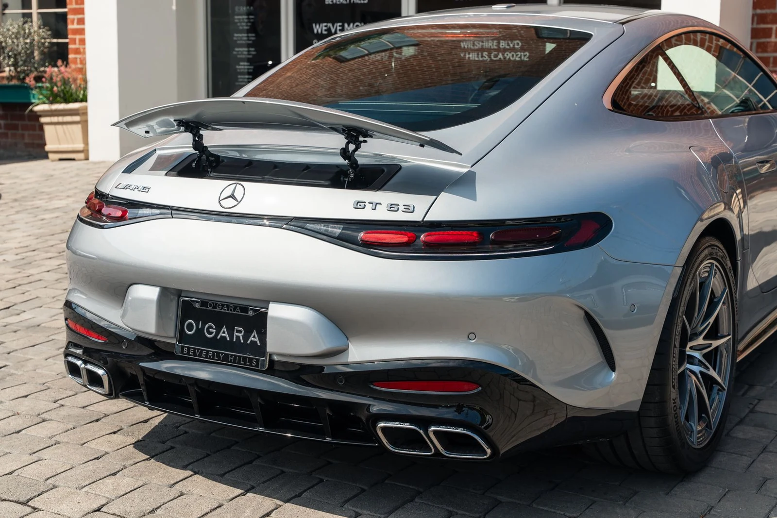2025 Mercedes-AMG GT 63 for sale, exterior, Silver