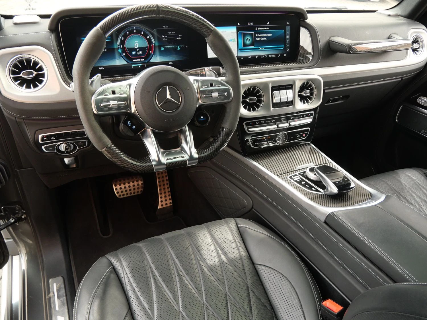 2024 Mercedes-AMG G 63 interior, dashboard, Black