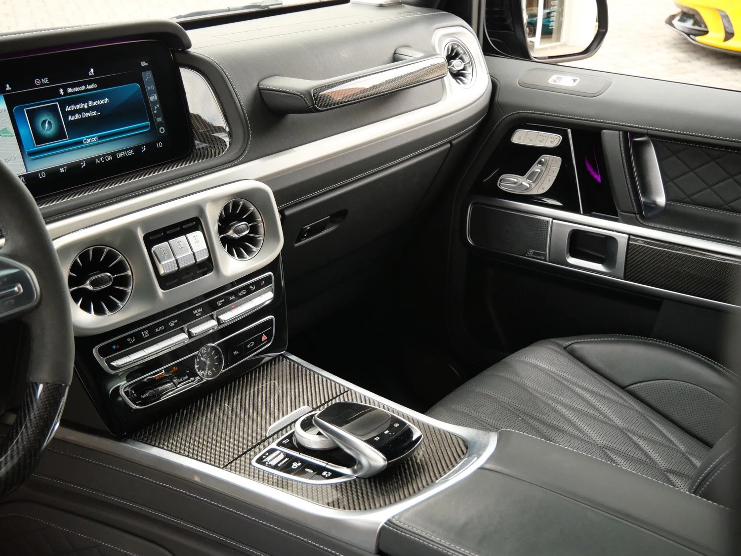 2024 Mercedes-AMG G 63 interior, Black