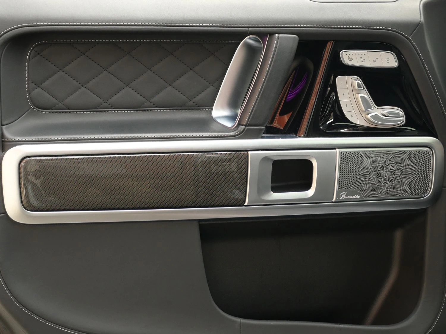 2024 Mercedes-AMG G 63 interior, door panel, Black