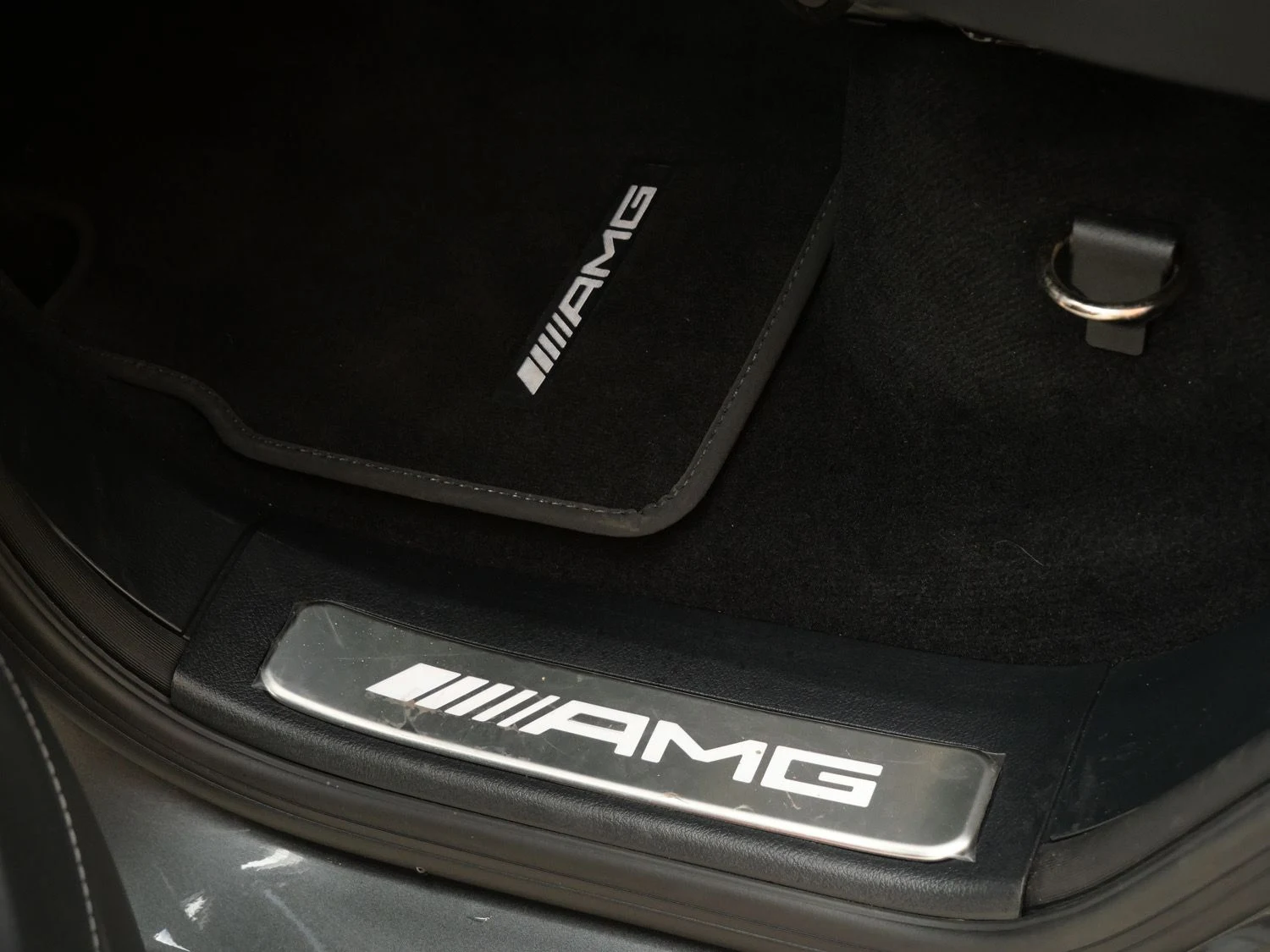 2024 Mercedes-AMG G 63 interior, door sill, Black