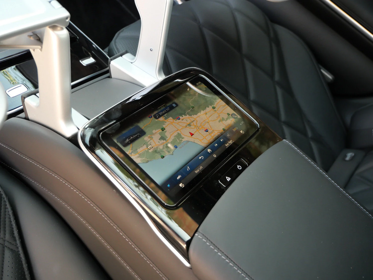 2024 Mercedes-Maybach S 680 interior, Black