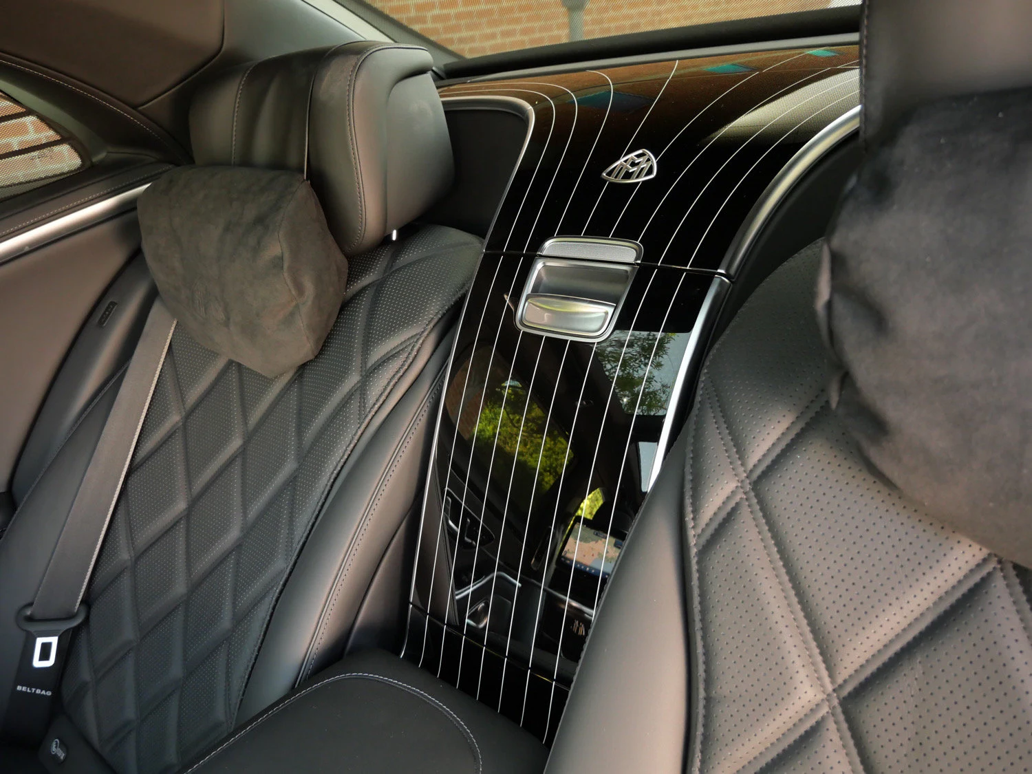 2024 Mercedes-Maybach S 680 interior, Black