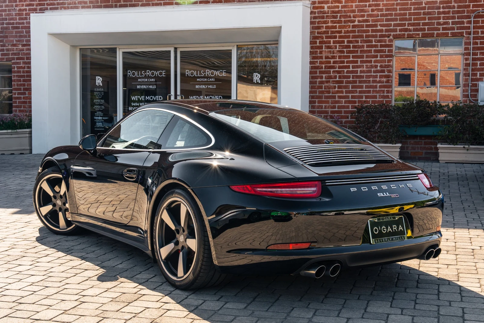 2014 Porsche 911 50th Anniversary Edition for sale, exterior, Black