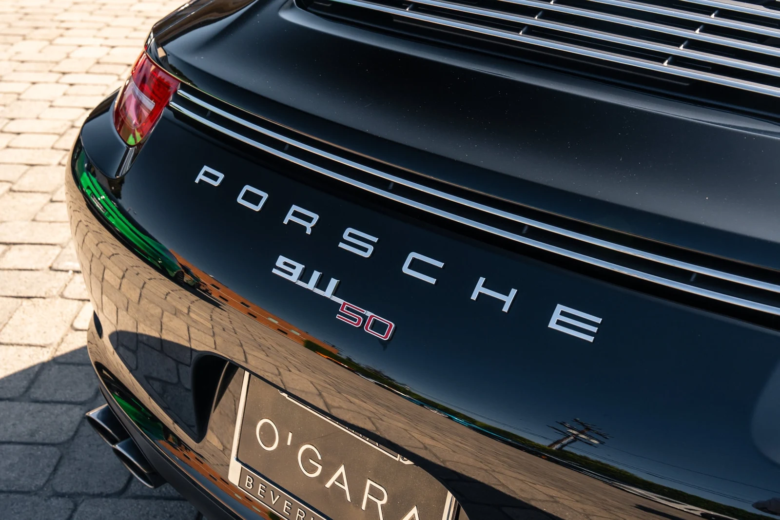 2014 Porsche 911 50th Anniversary Edition, detail