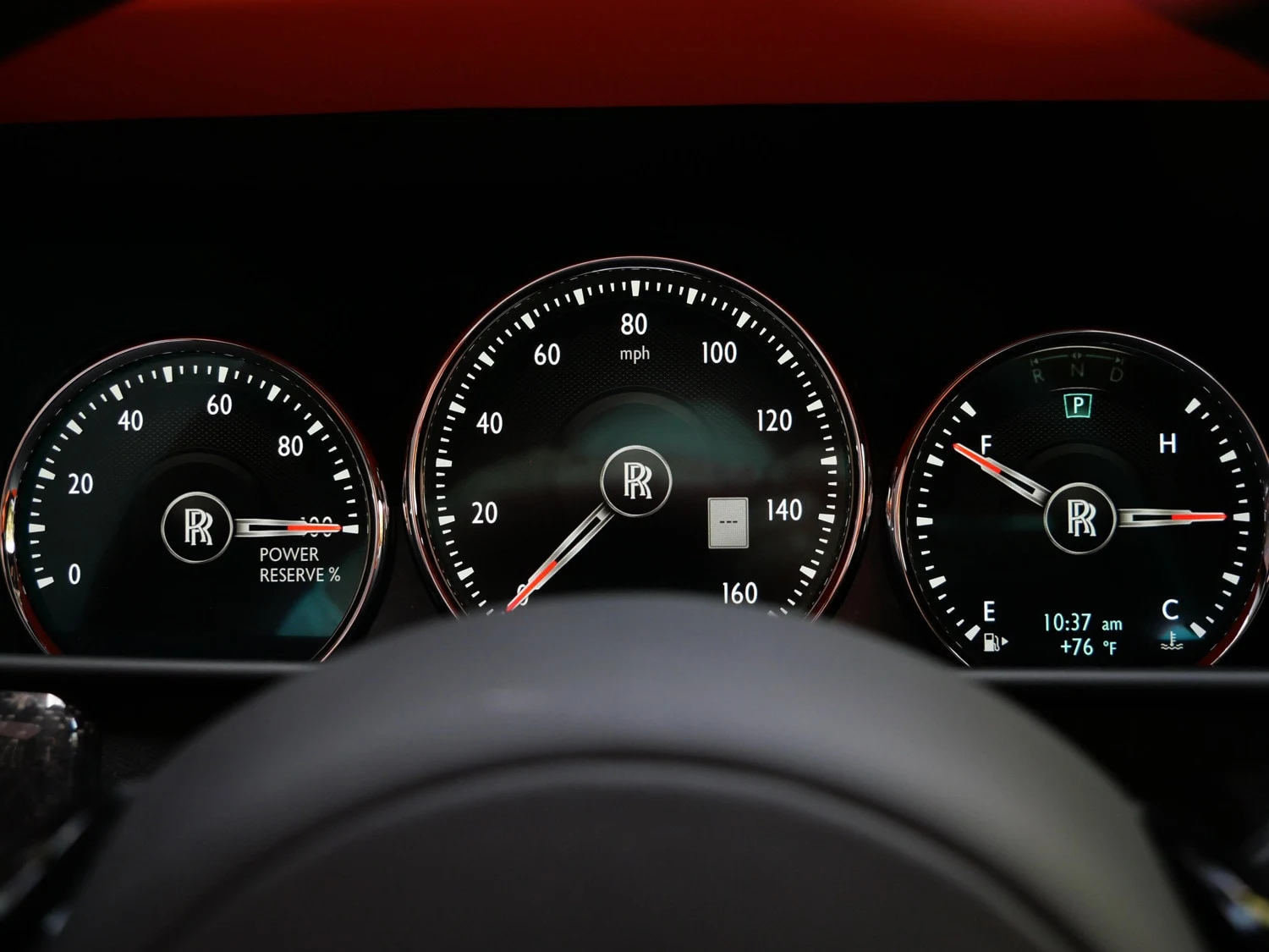 2023 Rolls-Royce Black Badge Cullinan interior, Mandarin