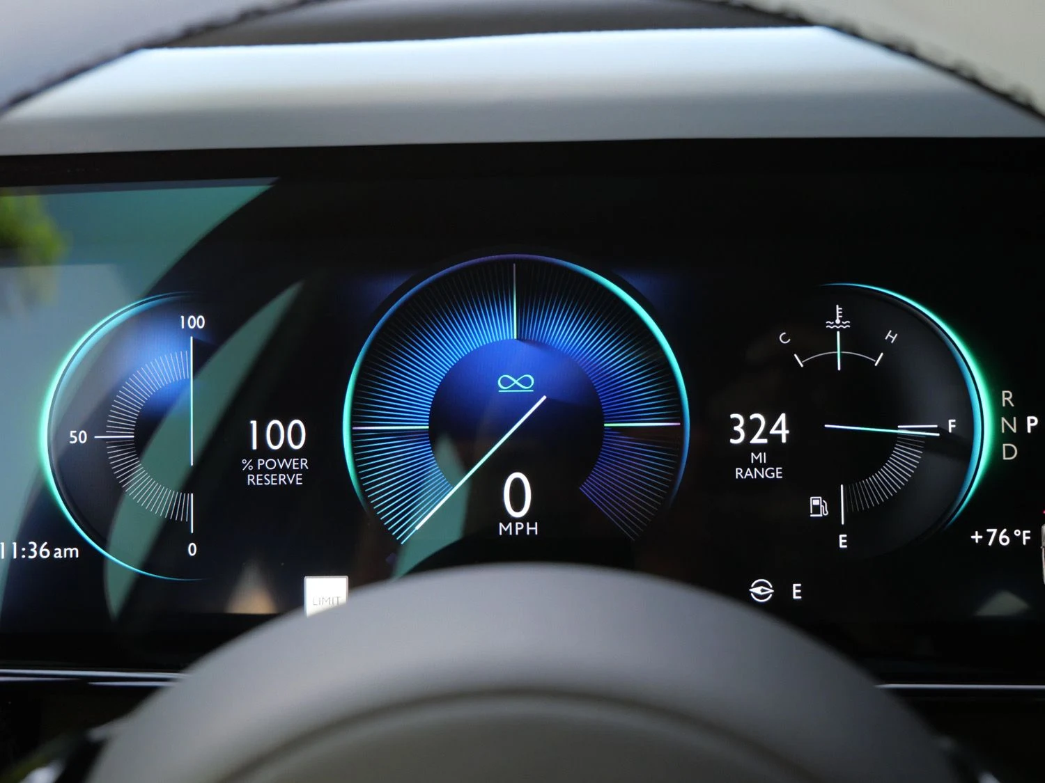 2027 Rolls-Royce Black Badge Cullinan interior, Charles Blue