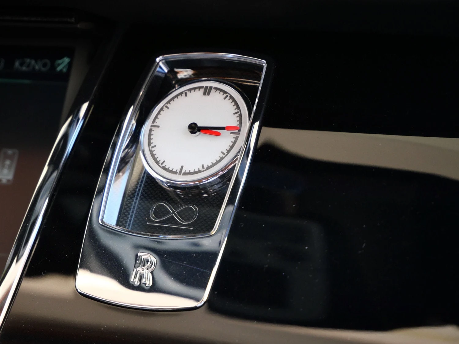 2018 Rolls-Royce Black Badge Dawn interior, Black