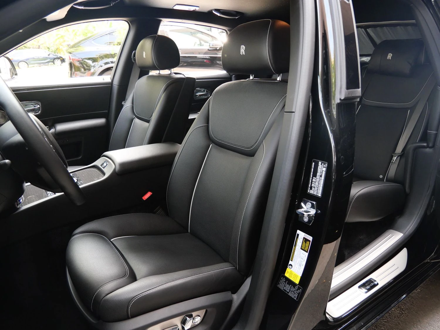 2019 Rolls-Royce Black Badge Ghost interior, seats, Black