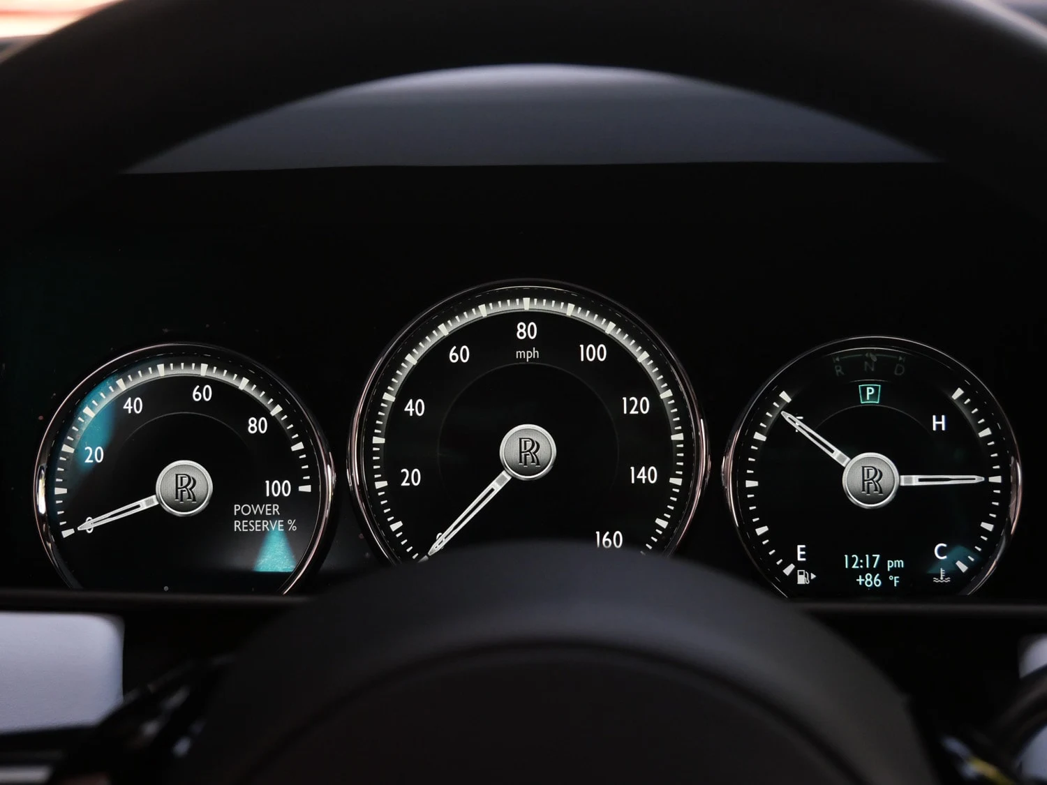 2024 Rolls-Royce Cullinan interior, Charles Blue