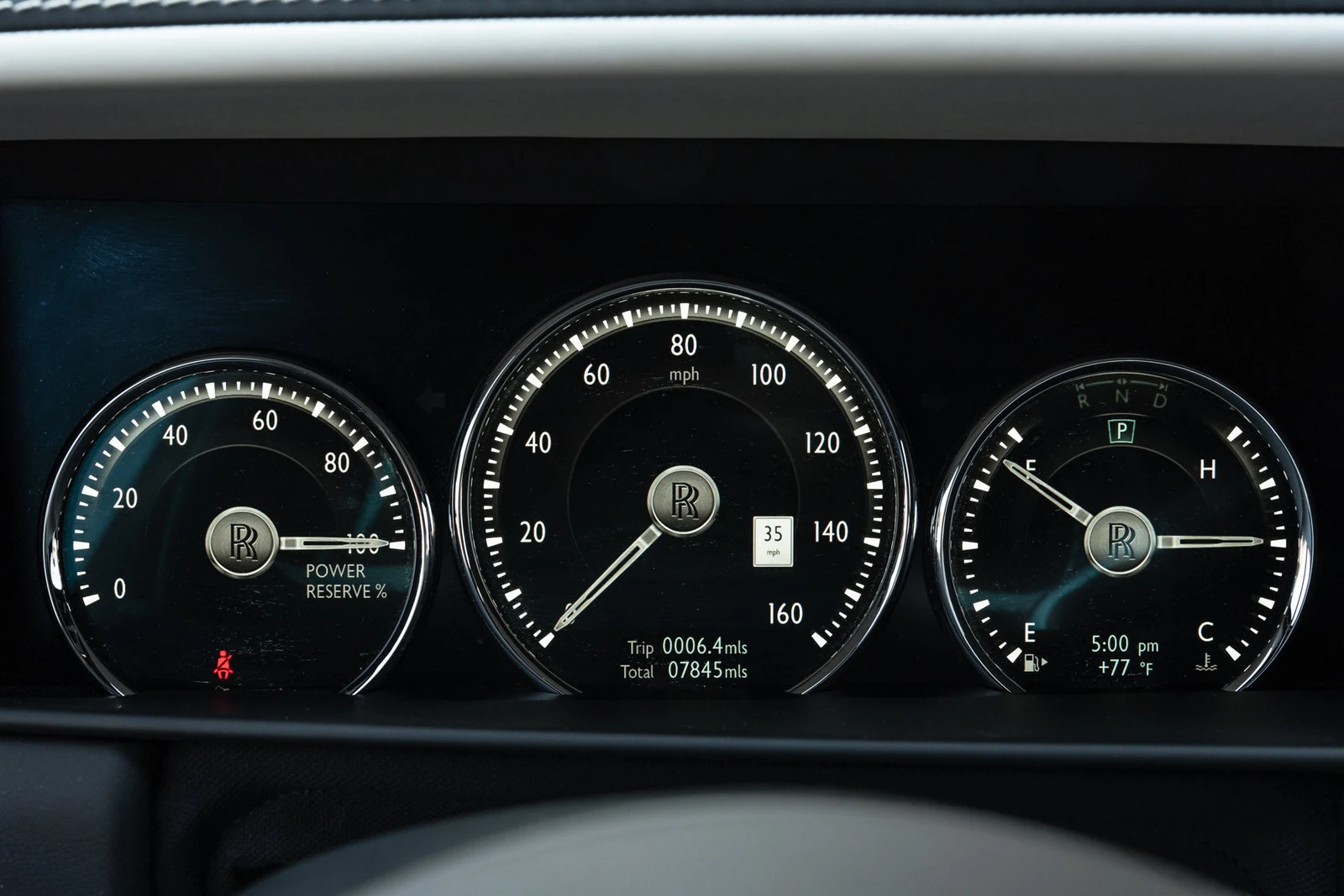 2024 Rolls-Royce Cullinan interior, Black