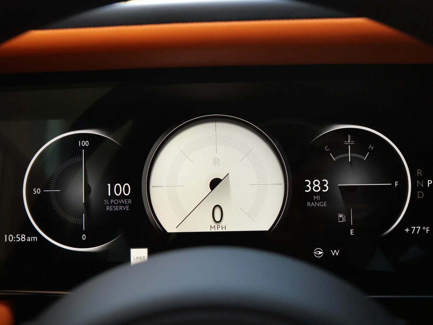 2027 Rolls-Royce Cullinan interior, Mandarin
