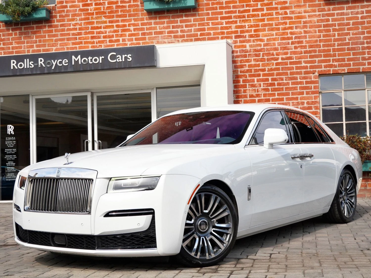 2021 Rolls-Royce Ghost for sale, exterior, White