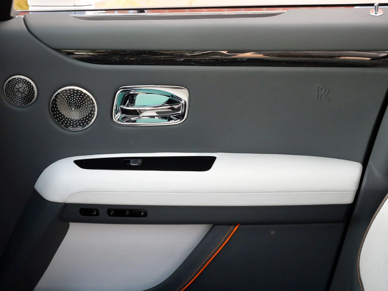 2021 Rolls-Royce Ghost interior, door panel, Arctic White