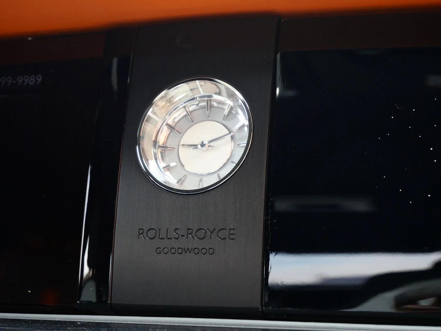 2021 Rolls-Royce Ghost interior, door sill, Arctic White