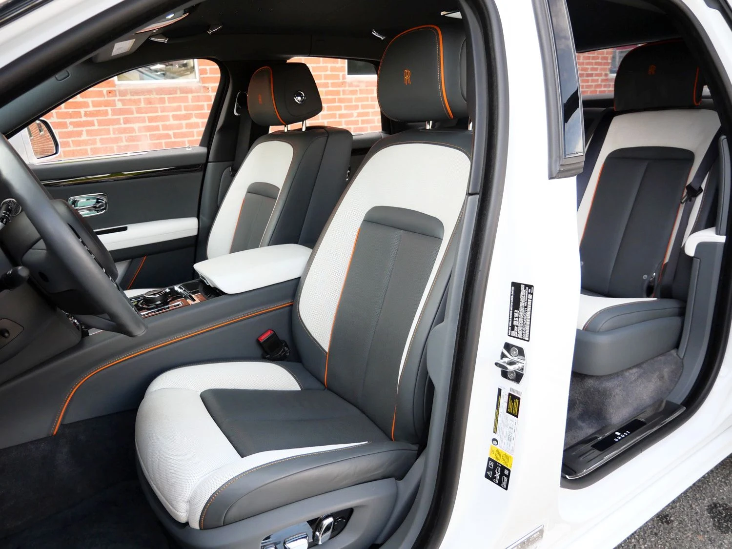 2021 Rolls-Royce Ghost interior, seats, Arctic White