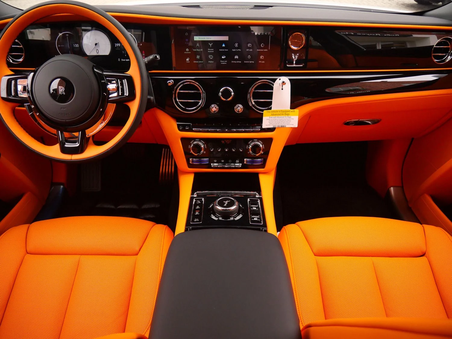 2027 Rolls-Royce Ghost interior, Mandarin