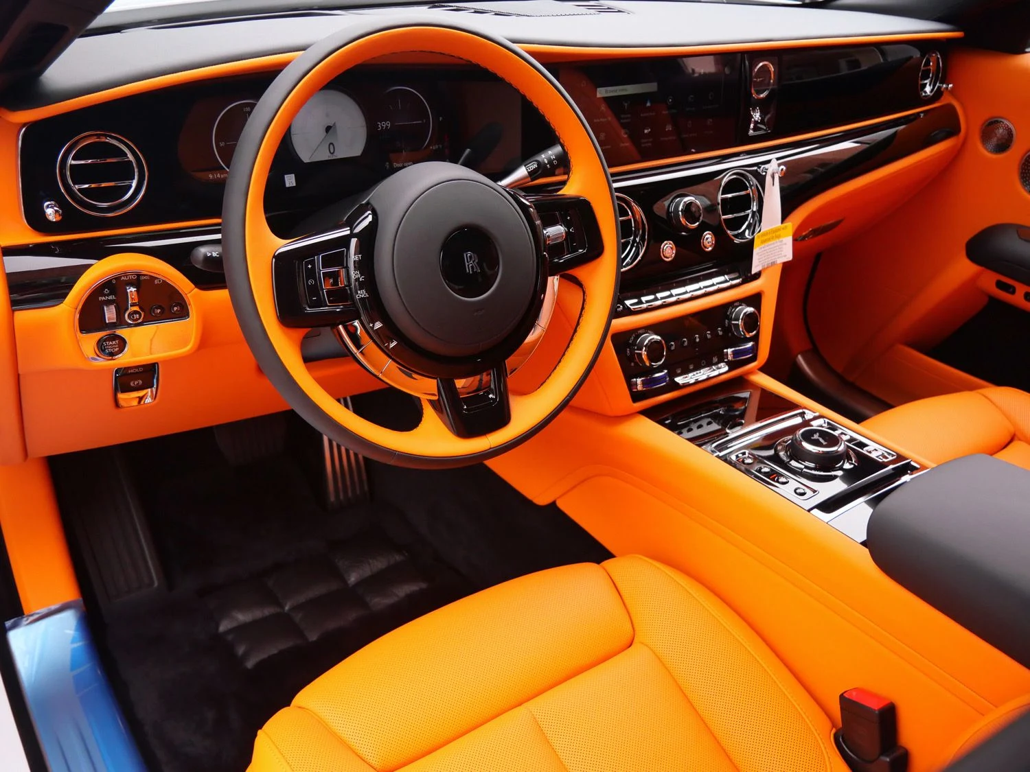 2027 Rolls-Royce Ghost interior, Mandarin