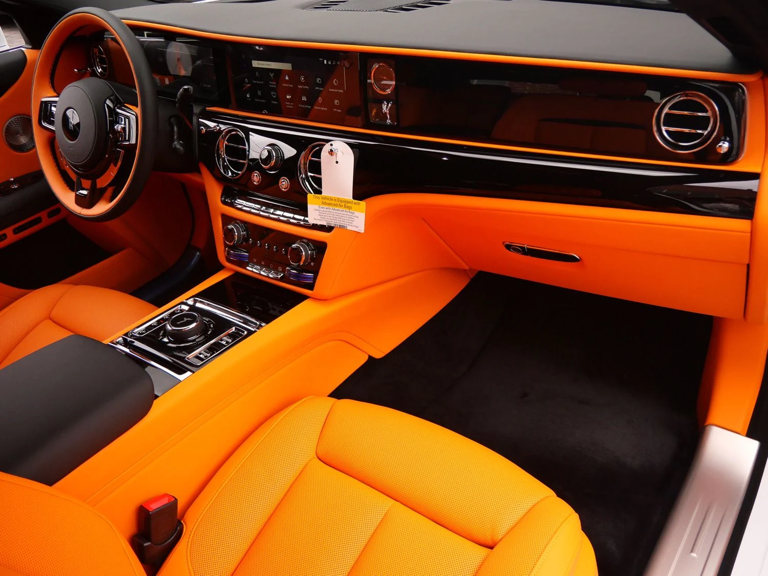 2027 Rolls-Royce Ghost interior, Mandarin
