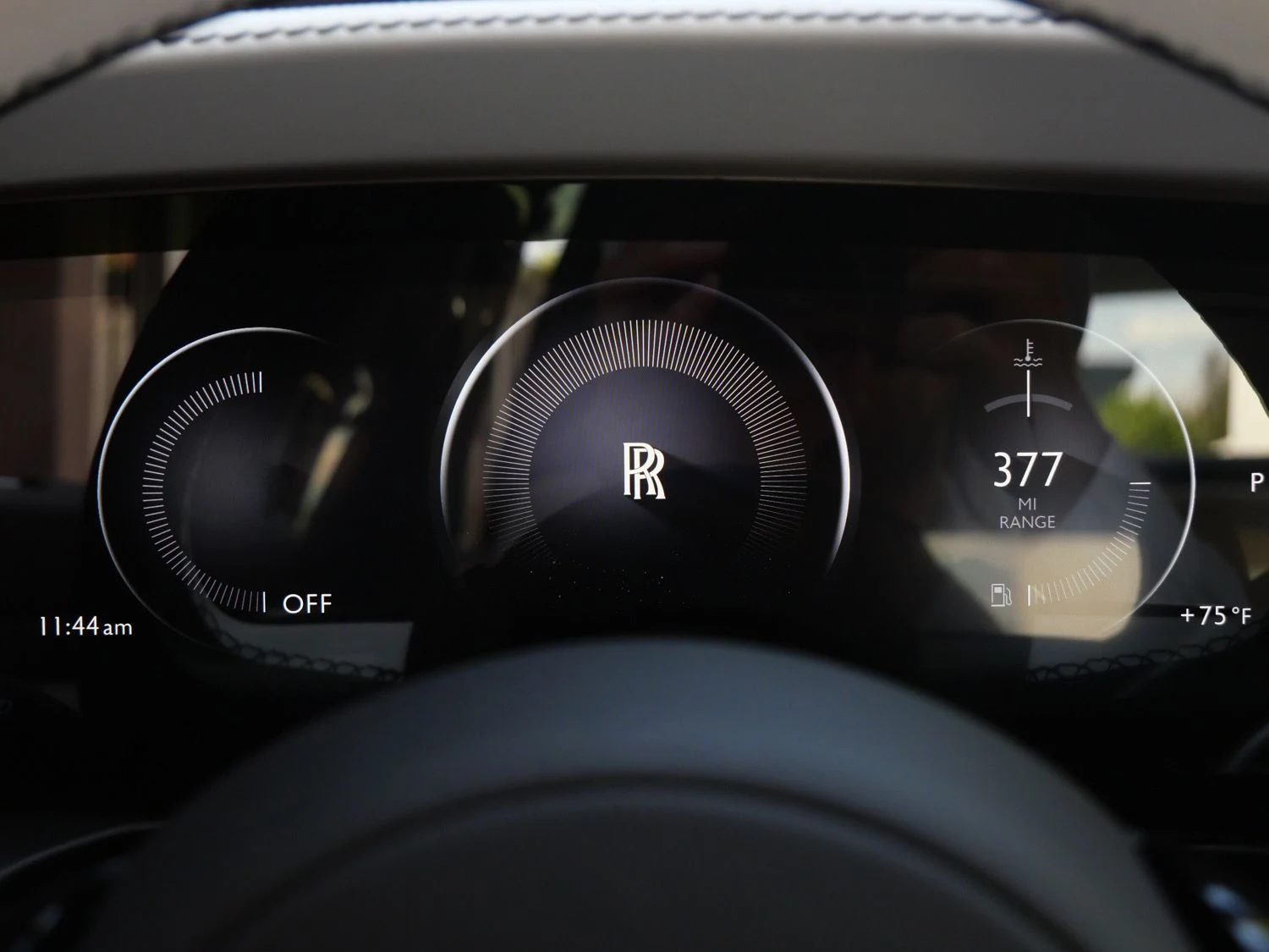 2027 Rolls-Royce Ghost interior, Grace White