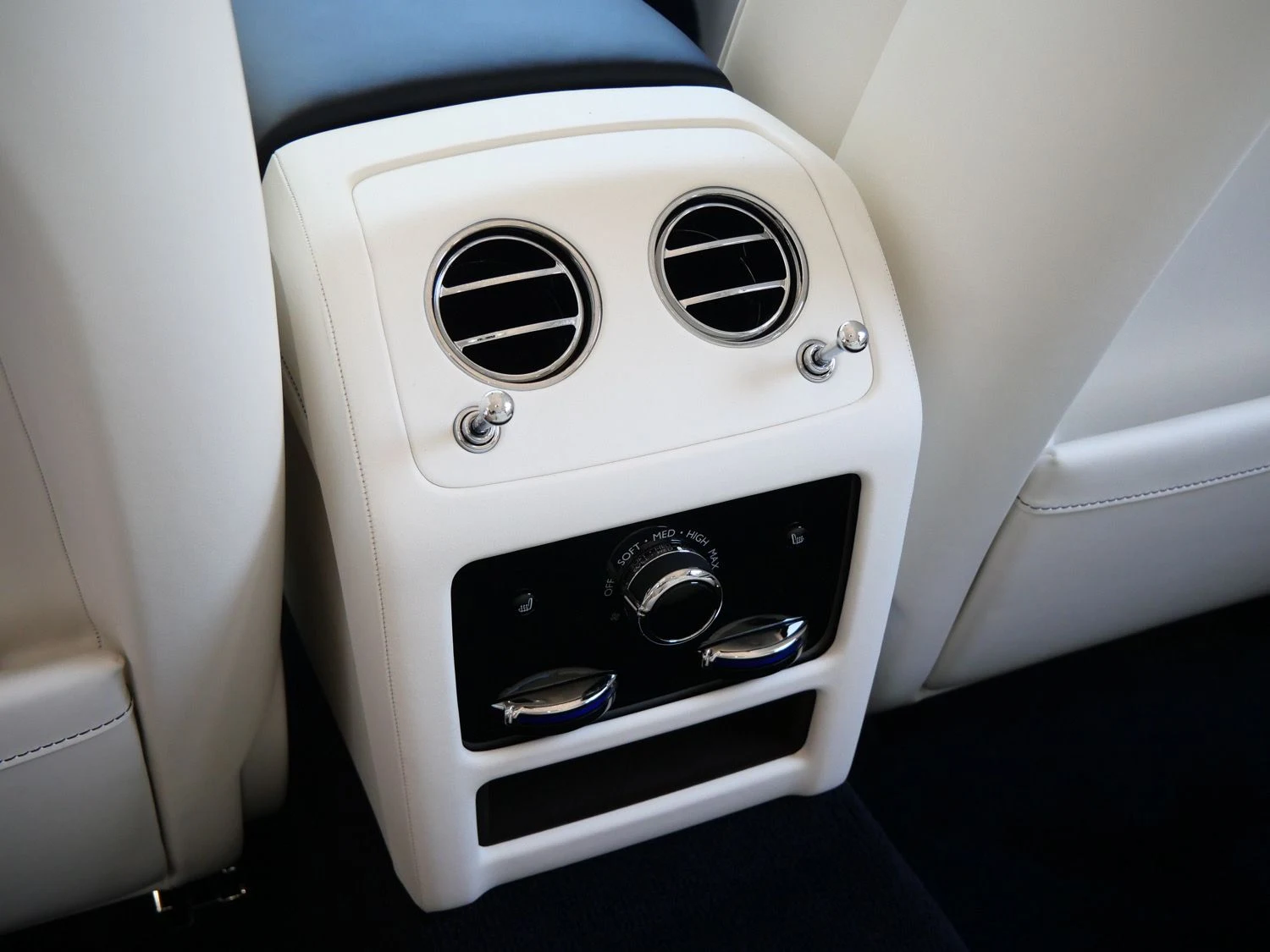 2027 Rolls-Royce Ghost interior, Grace White