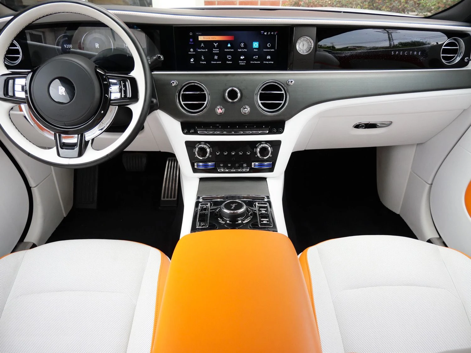 2024 Rolls-Royce Spectre interior, Mandarin