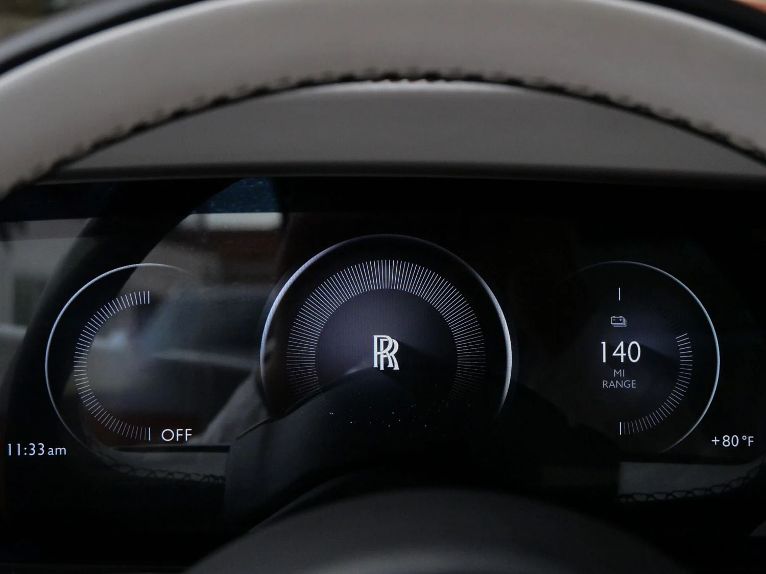 2024 Rolls-Royce Spectre interior, Mandarin