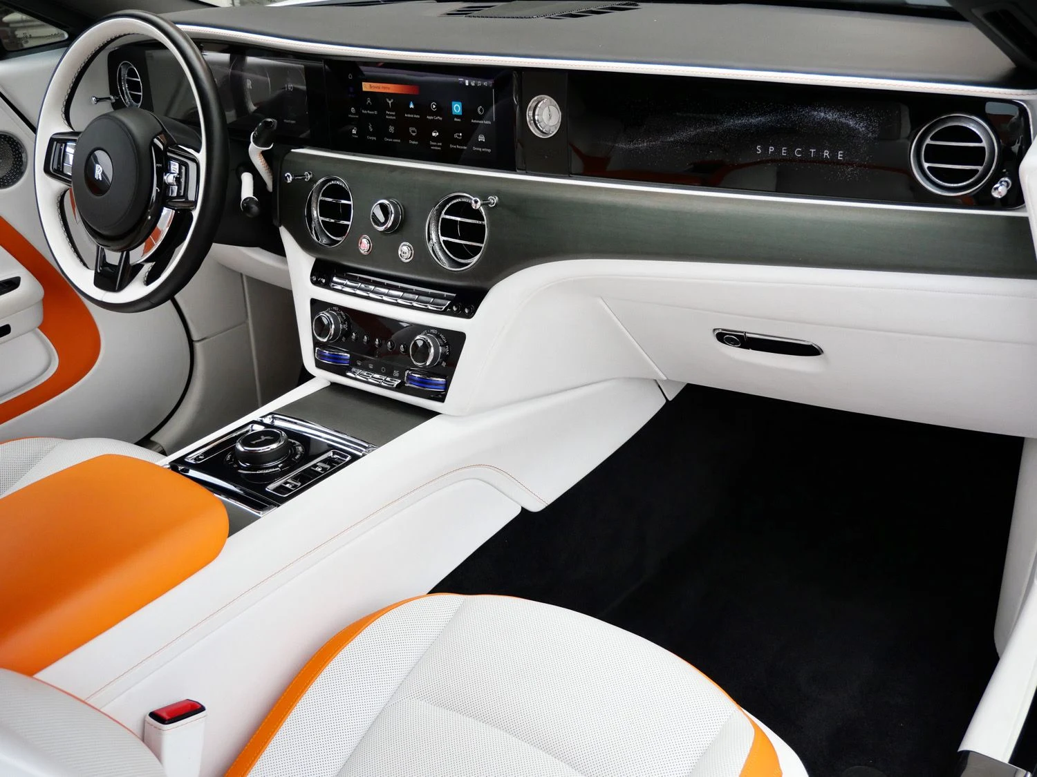2024 Rolls-Royce Spectre interior, Mandarin
