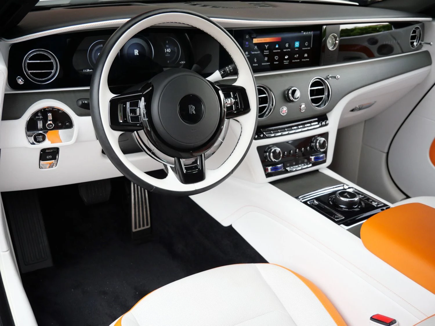 2024 Rolls-Royce Spectre interior, dashboard, Mandarin