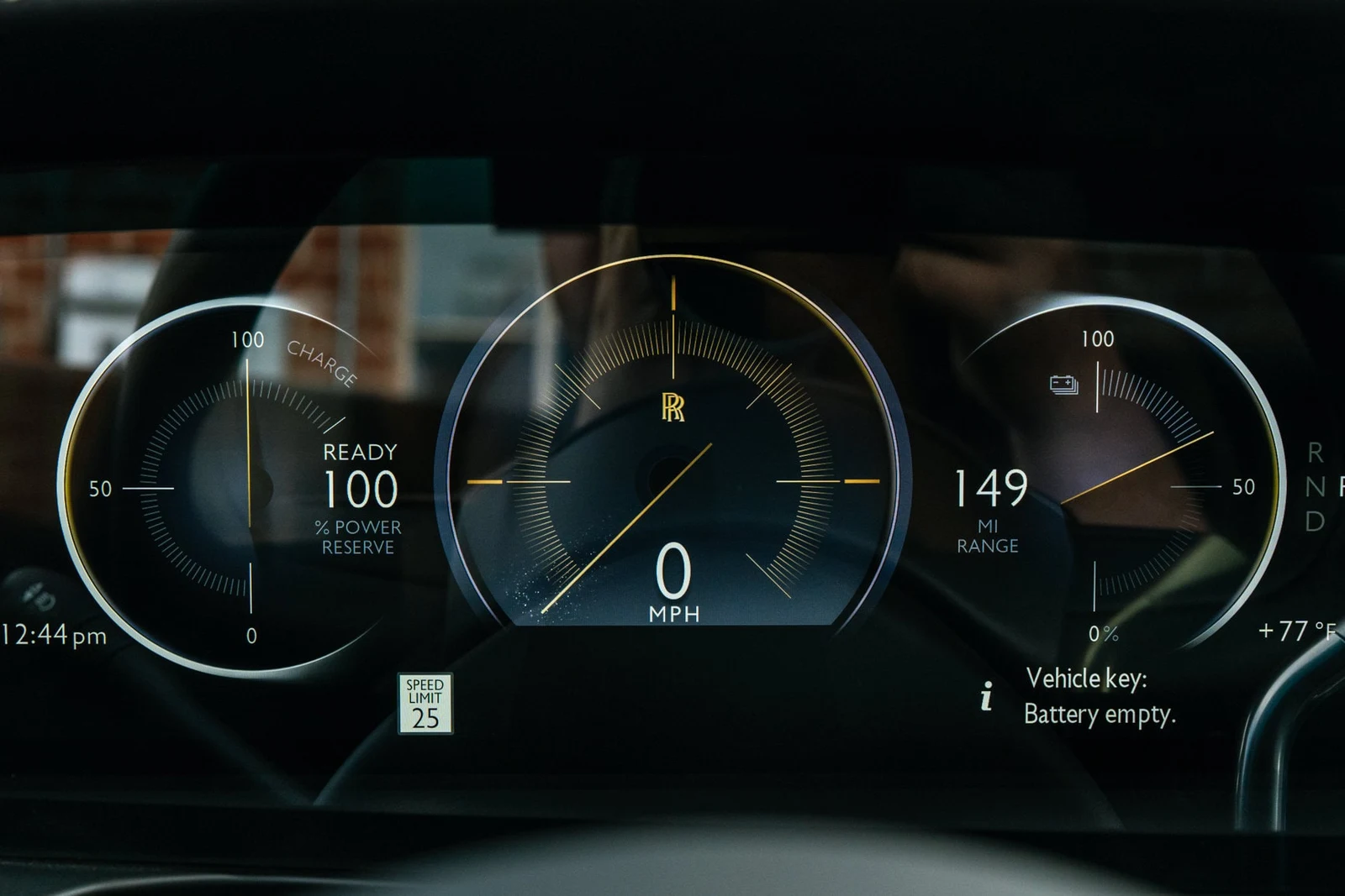 2024 Rolls-Royce Spectre interior, Black