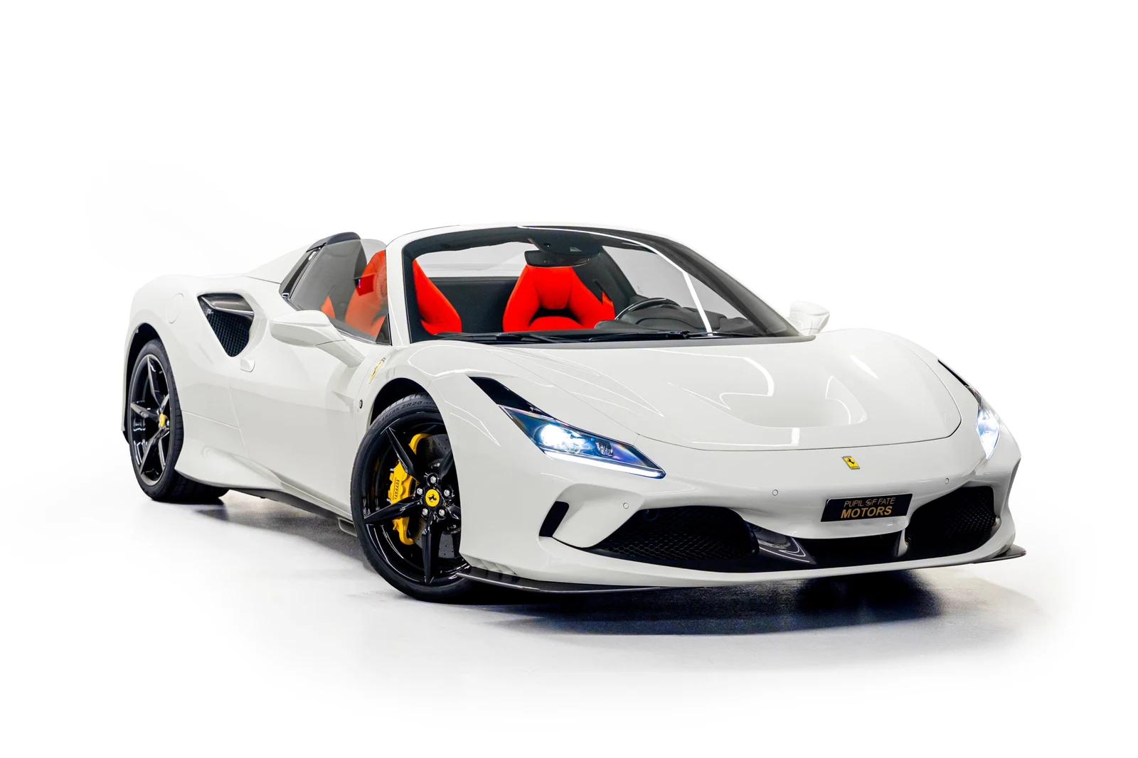 Ferrari F8 Spider · white · Pupil of Fate Motors