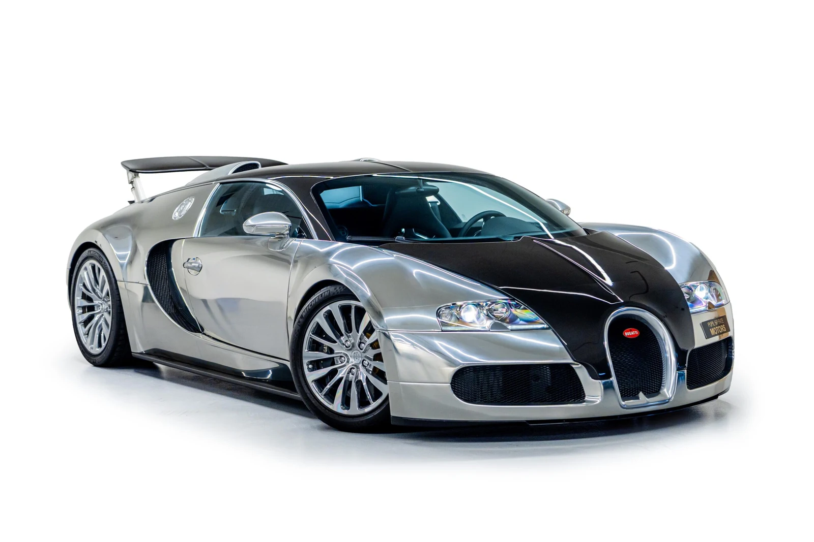 Bugatti Veyron Pur Sang · silver · Pupil of Fate Motors