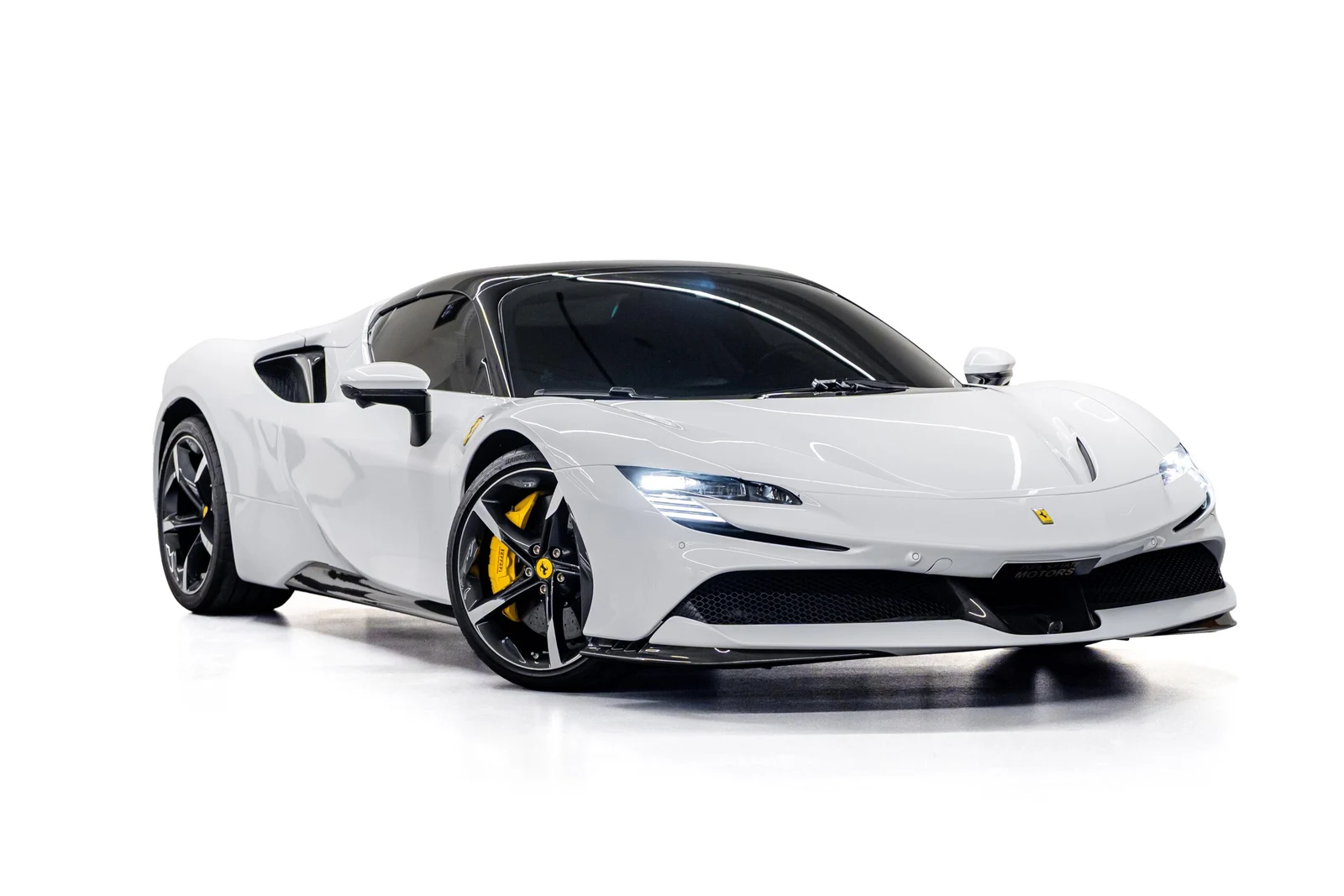Ferrari SF90 Spider · white · Pupil of Fate Motors